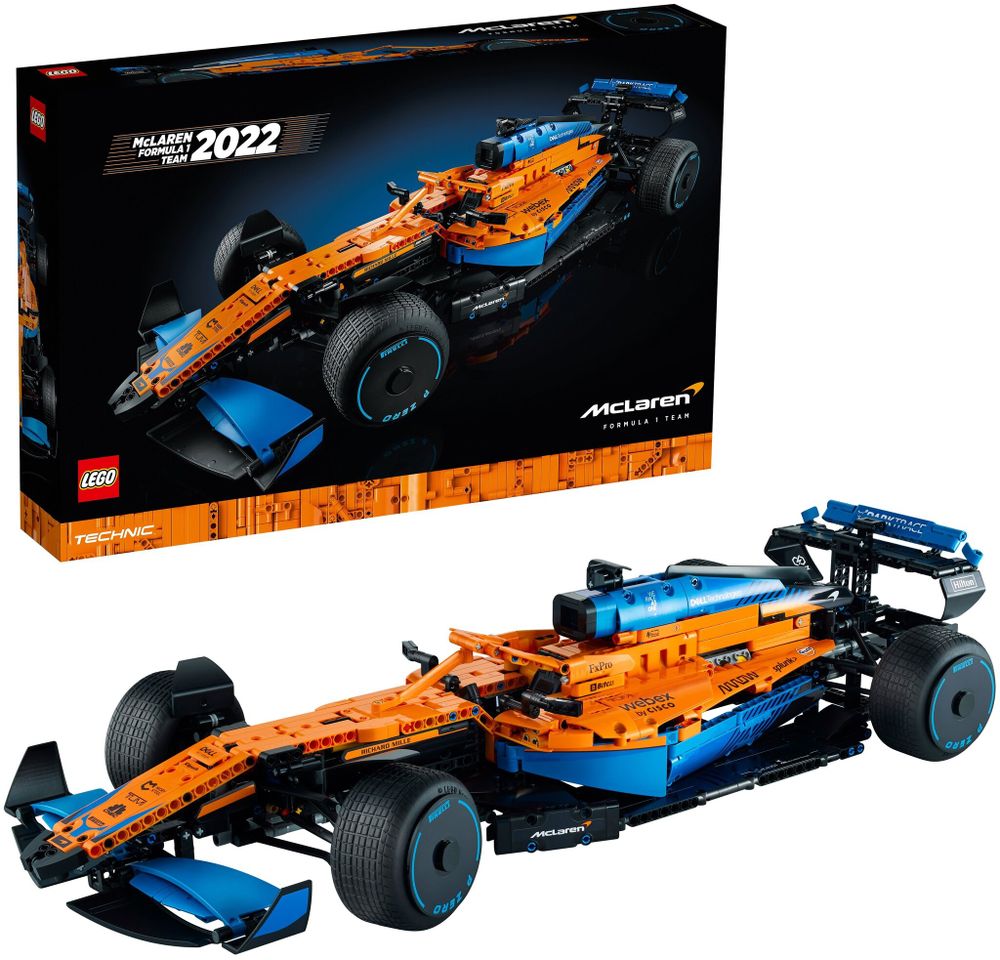 Конструктор LEGO Technic 42141 Гоночный автомобиль McLaren Formula 1