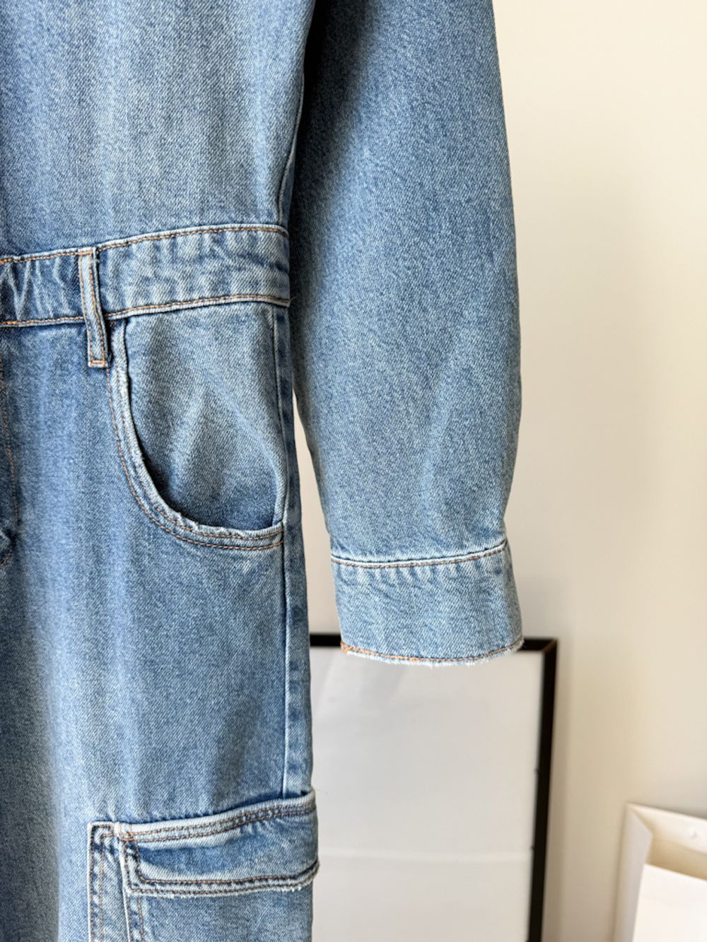 Джинсовый комбинезон Zara, 152