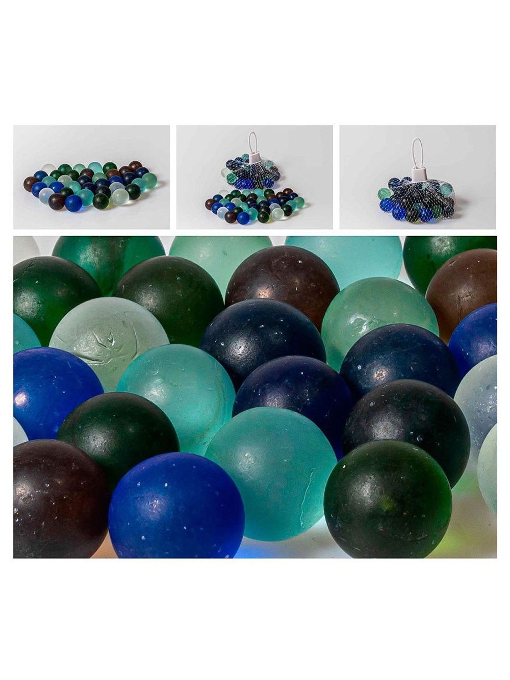 Марблсы в сетке МИКС шары 16 мм 200гр