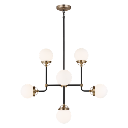 Люстра Visual Comfort Cafe Eight Light Small Chandelier