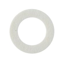 Кольцо пластиковое для шафта упаковка 25 шт. (белое, 1.6мм, н/д 25мм, в/д 16мм)