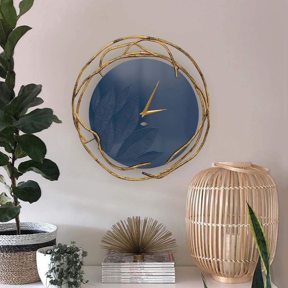 Часы настенные Арт Колор Королевский синий Амбер