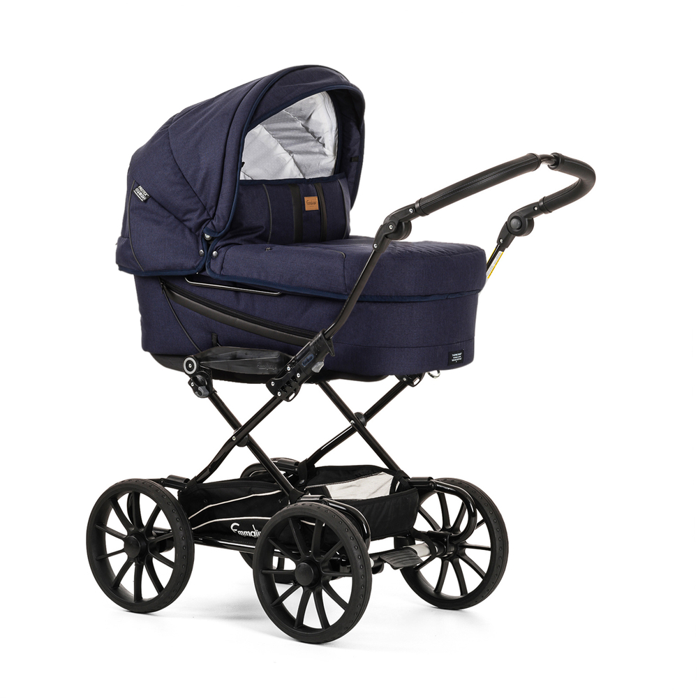 Детская коляска 2 в 1 Emmaljunga Edge Duo Combi Lounge (шасси City Black)