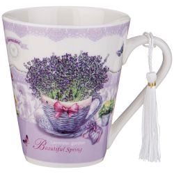 КРУЖКА LEFARD ЛАВАНДОВАЯ ВЕСНА 340 МЛ
