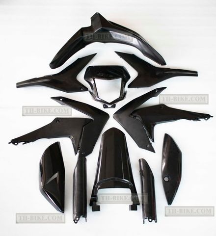 Plastic Cover Set CRF250L-M 2012-2016 black color