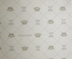 Постельное белье 2 спальное евро Trussardi Crown 56M beige