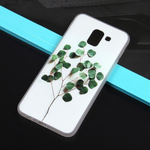 Чехол ТПУ с цветами для Samsung Galaxy J6 (2018), 010773