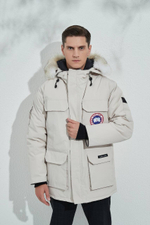 Бежевая парка Canada Goose Expedition
