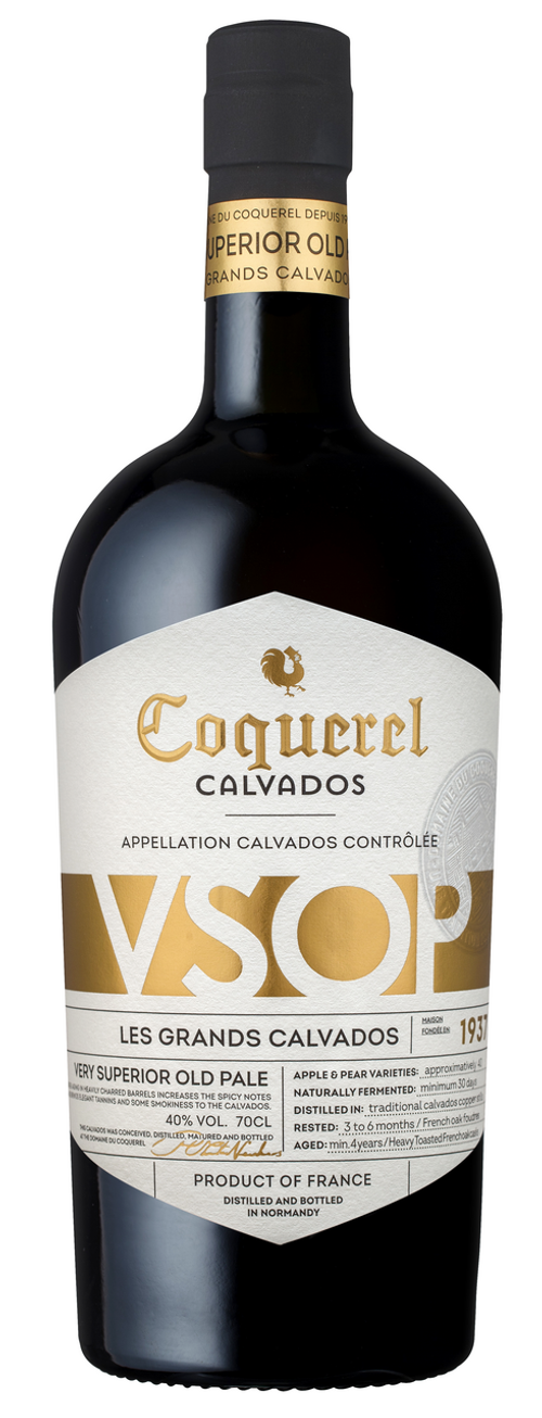 Кальвадос Coquerel VSOP, 0.7 л.