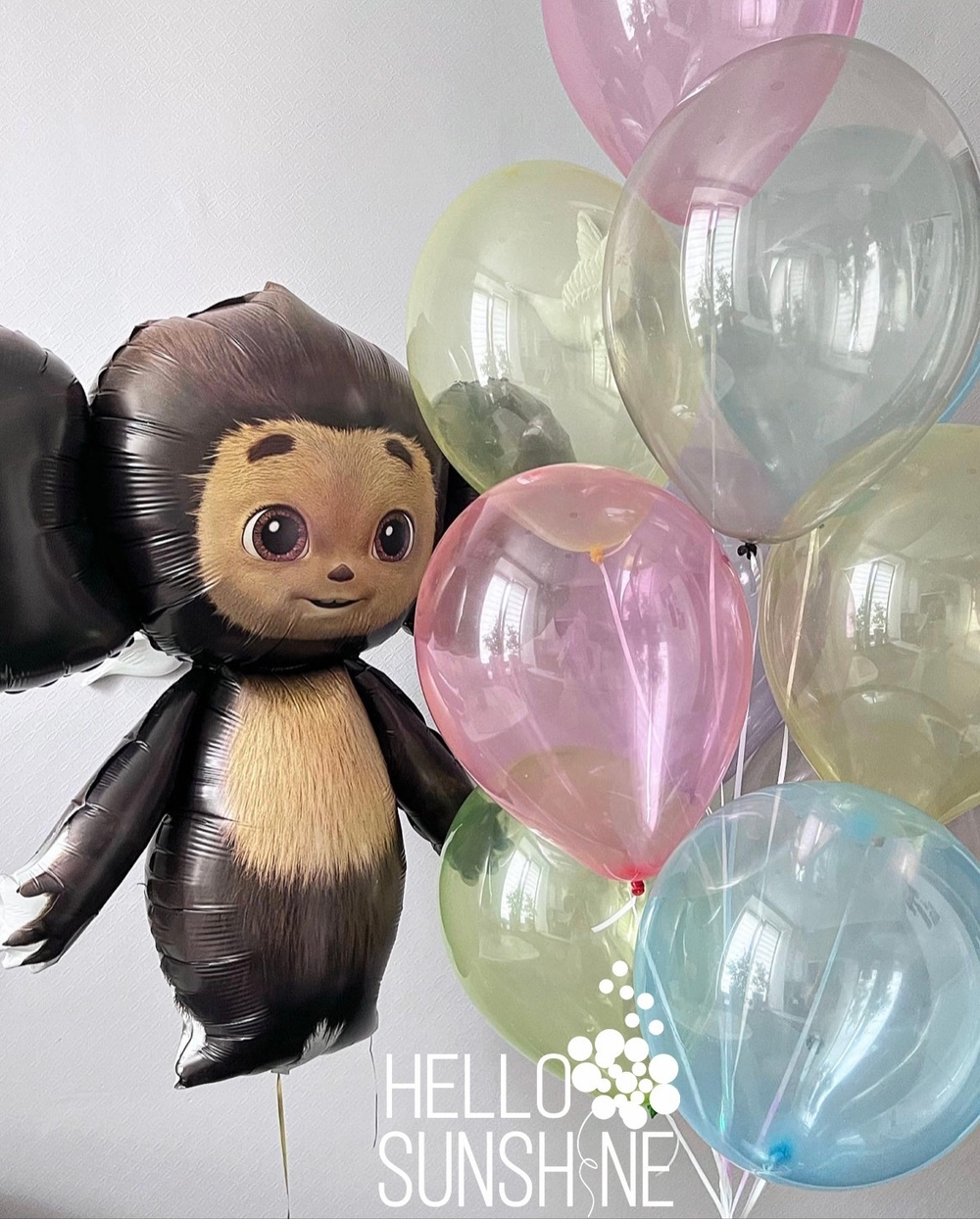 Набор шаров Чебурашка и облако шаров