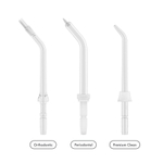 Набор насадок для ирригатора ORDO Dental Selection, 3 шт. (стандартная, пародонтологическая, ортодонтическая)