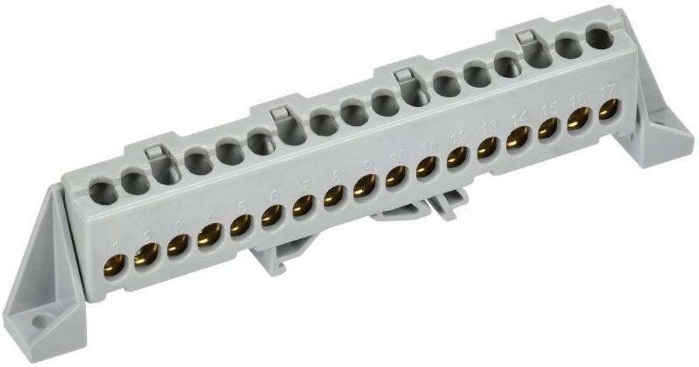 Шина L &quot;фаза&quot; в комб. изол. &quot;Стойка&quot; 6х9-17-Ср TEKFOR IEK TF-NN10-17-DP-K03