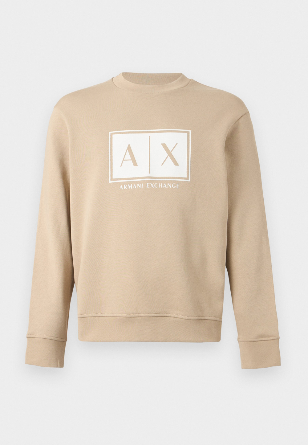 Armani Exchange Толстовка - островное ископаемое/песок