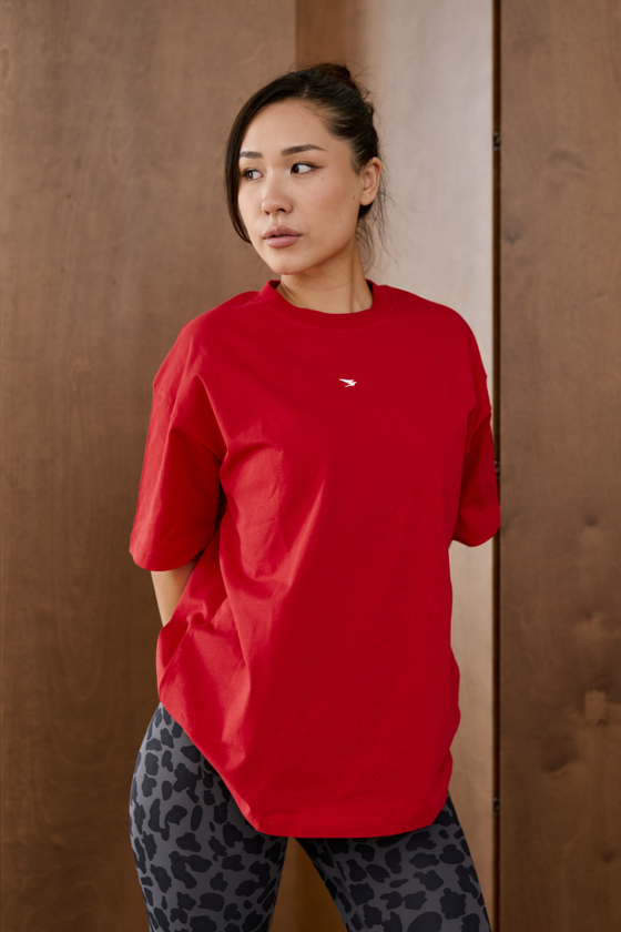 ФУТБОЛКА OVER (красный)