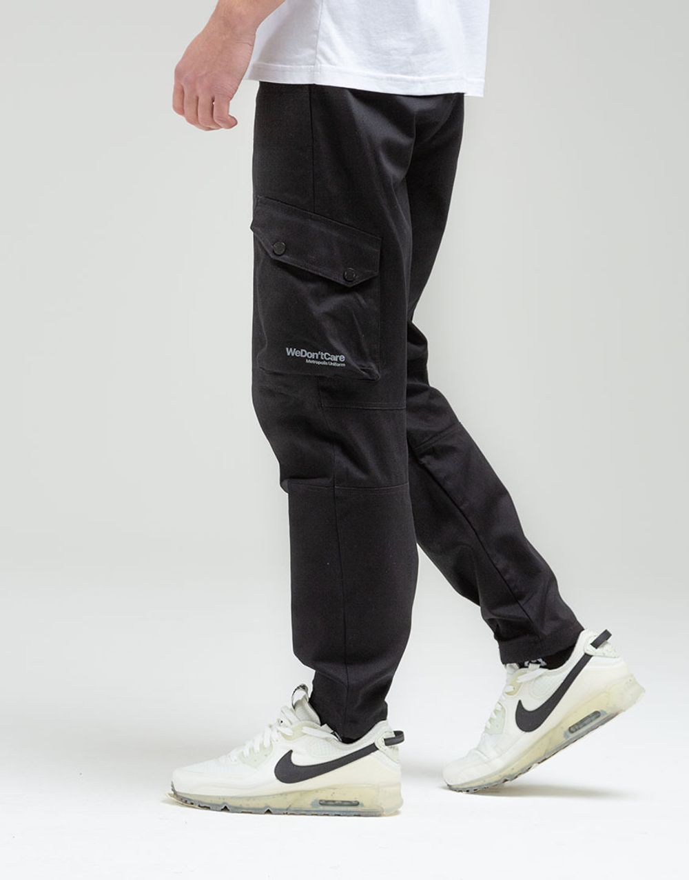 Брюки We Don’t Care Twill Cargo Pants Black