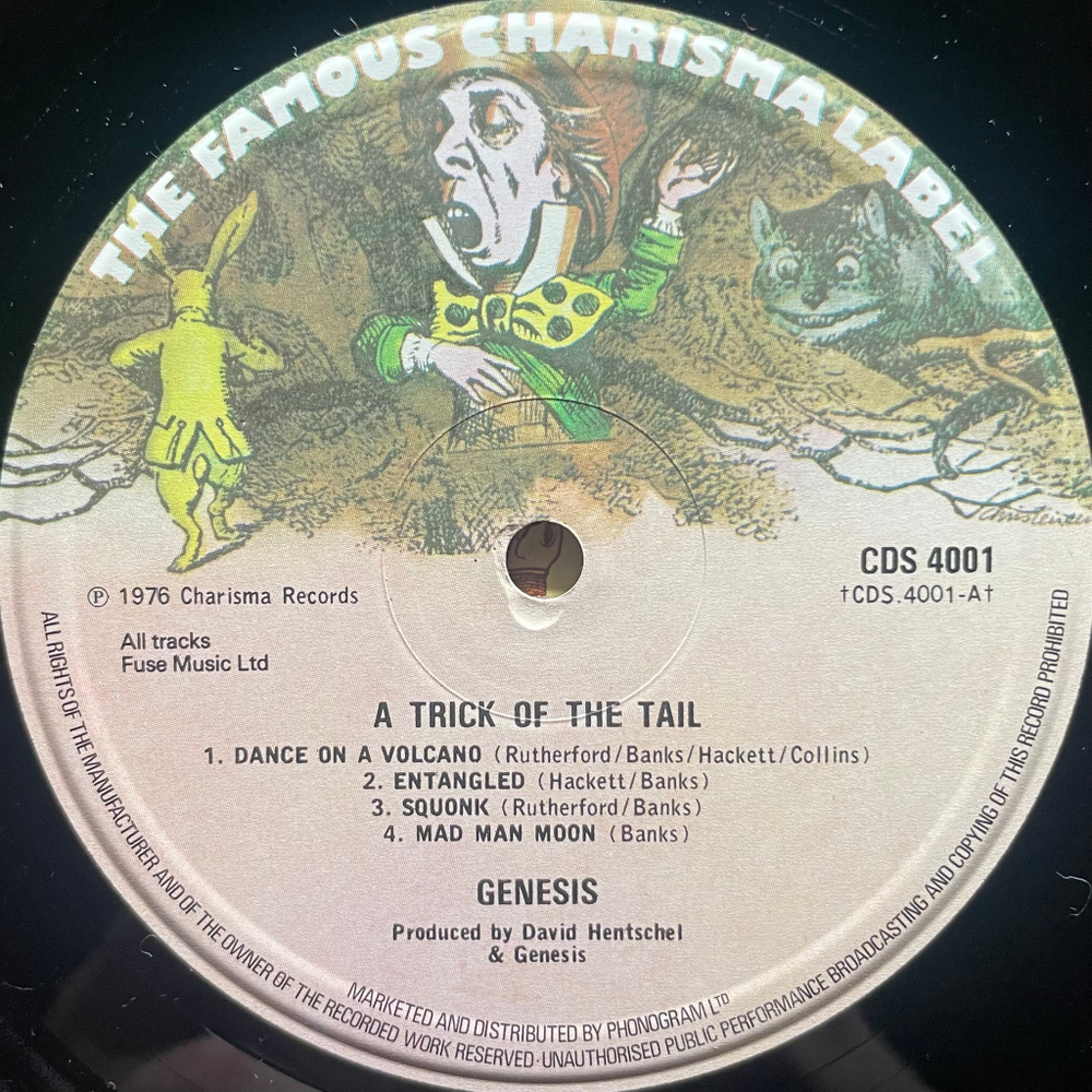 Genesis ‎– A Trick Of The Tail (Англия 1976г.)