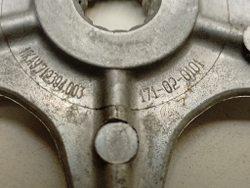 45У82 кт60 Шкив барабана для стиральной машины Атлант МКАУ712394003 б/у