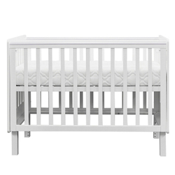 Кровать Antemi Mari 120х60 Ник 14 б/б Белый