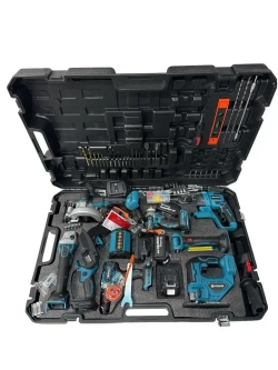 Набор электроинструмента 10в1 /4 акб / 2 зарядки/ 18 В