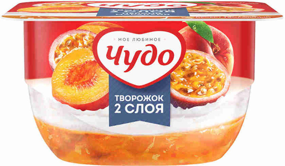 Десерт Чудо Персик Маракуя 100гр
