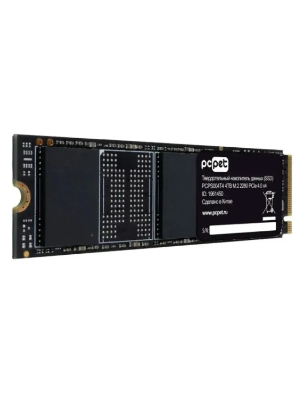 4 ТБ M.2 SSD накопитель PCPS004T4 PCPS004T4