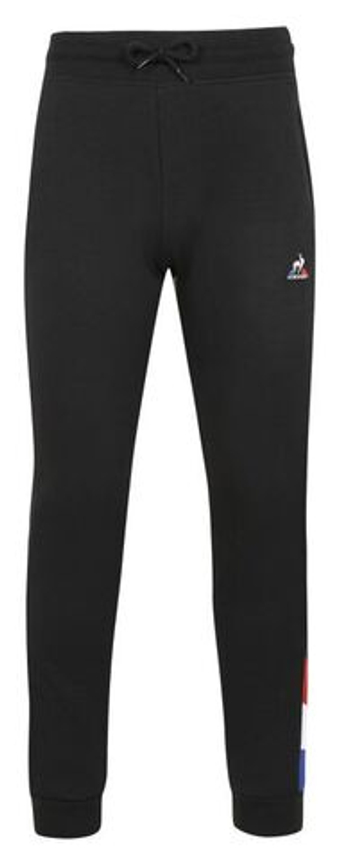 Мужские теннисные штаны Le Coq Sportif TRI Pant Slim No.1 M - черный