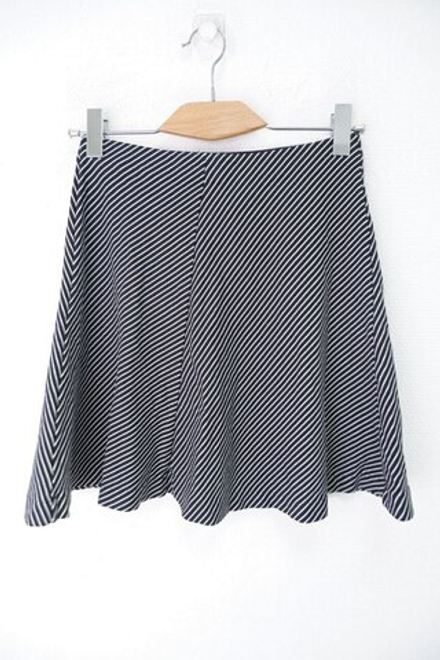 Юбка Uniqlo в рябую полоску 44 размер