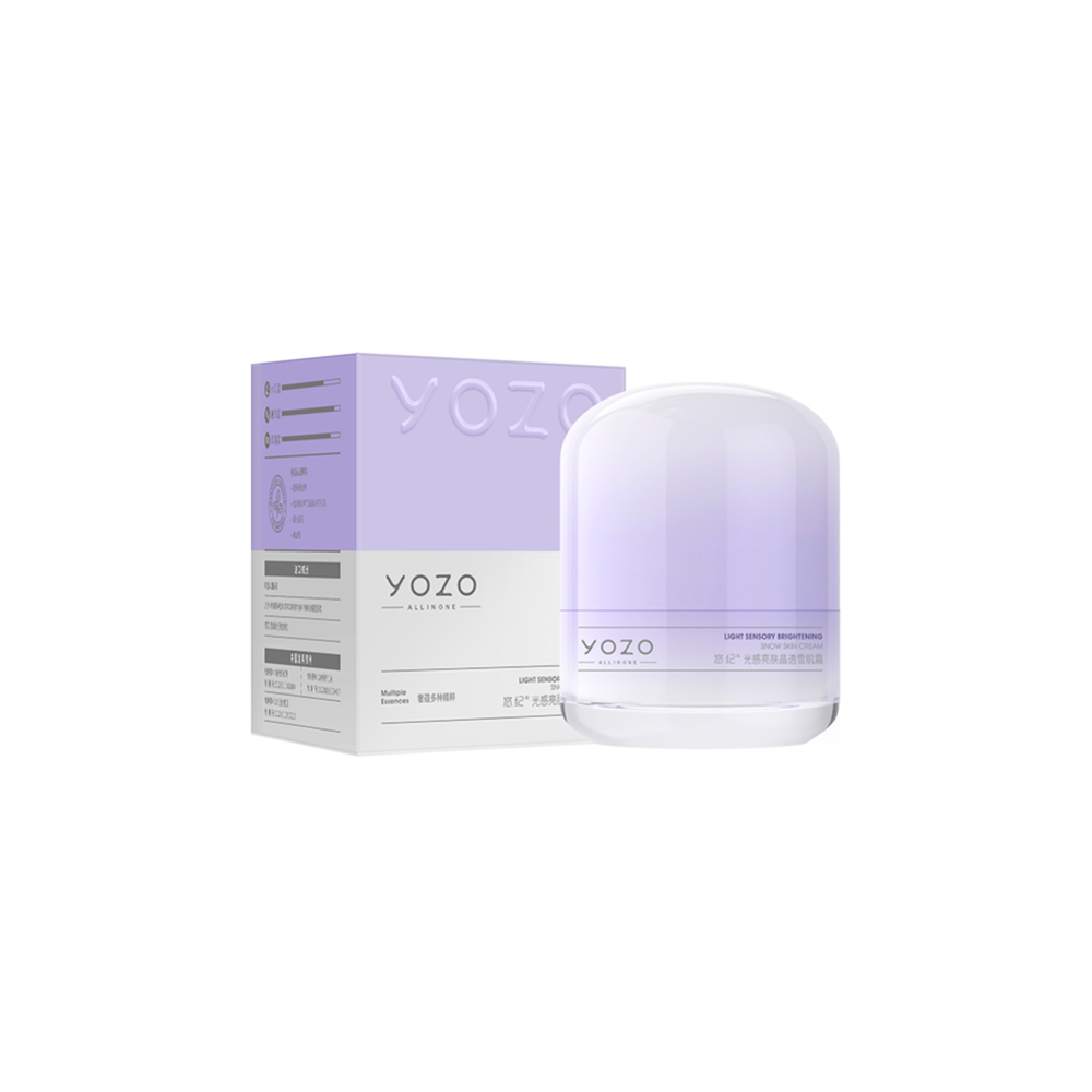 Крем для лица увлажняющий YOZO Light Sensory Brightening Snow Skin Cream 50 гр