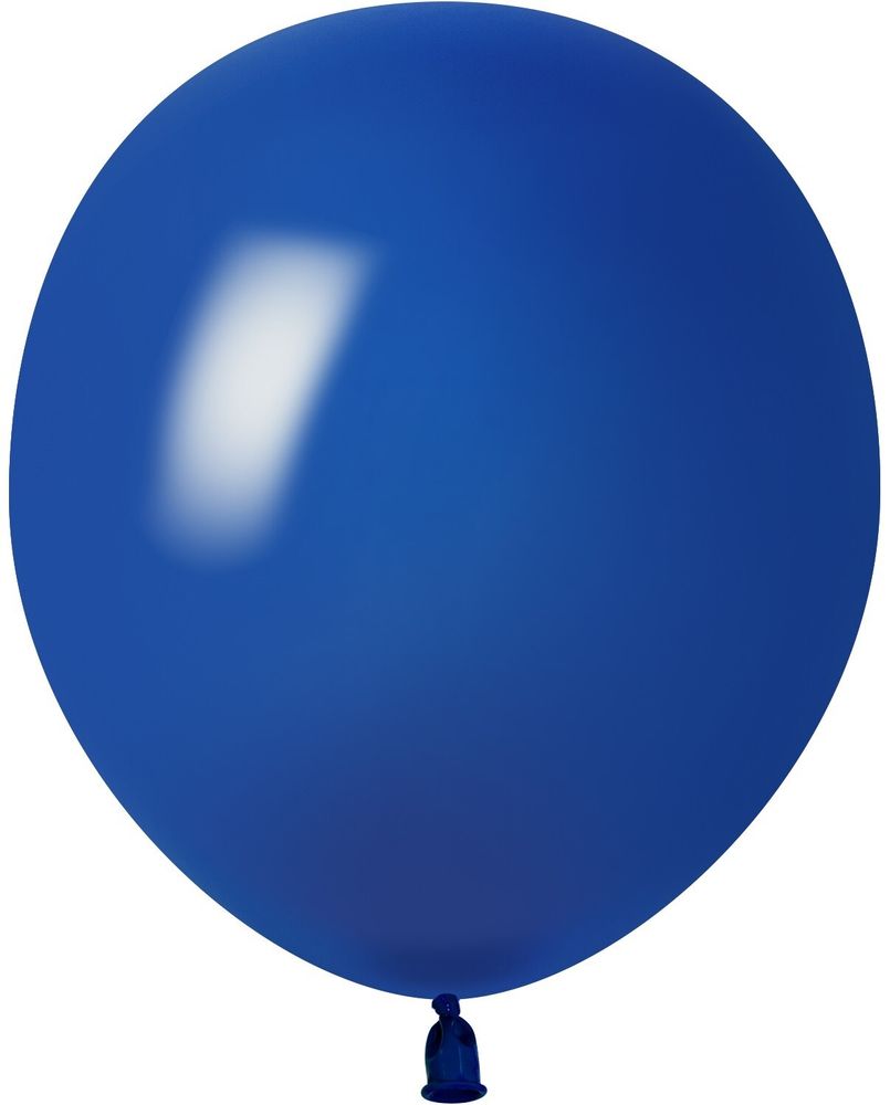 Шар (10&#39;&#39;/25 см) Пастель, Темно-синий, 100 шт.