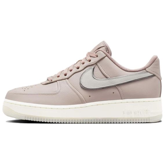 Nike Air FORCE 1 Кроссовки для скейтбординга Низкие Топ Розово-коричневые Женские