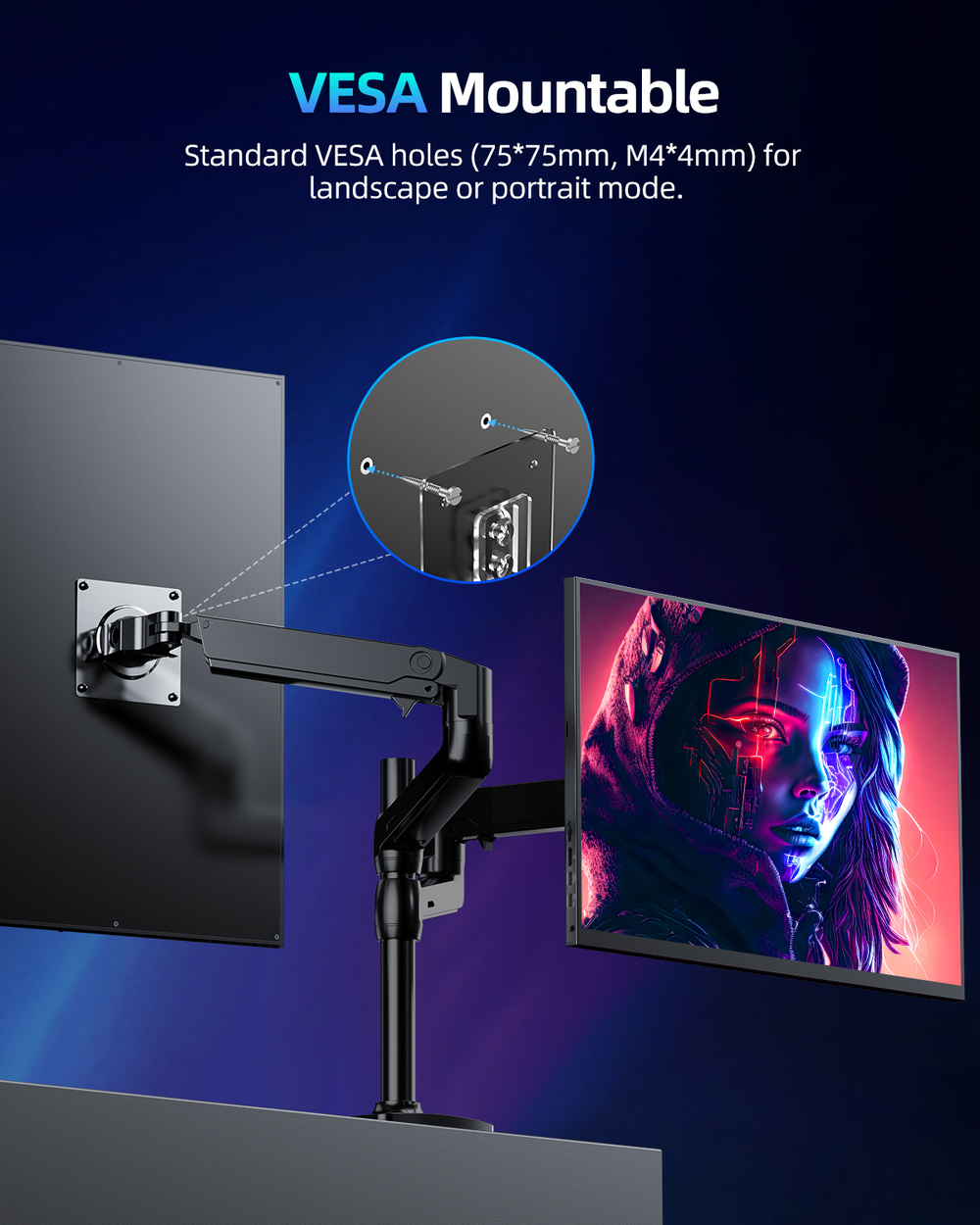 18" Портативный монитор с магнитным чехлом Ugame K118 WQXGA IPS 2560х1600, 144 Гц