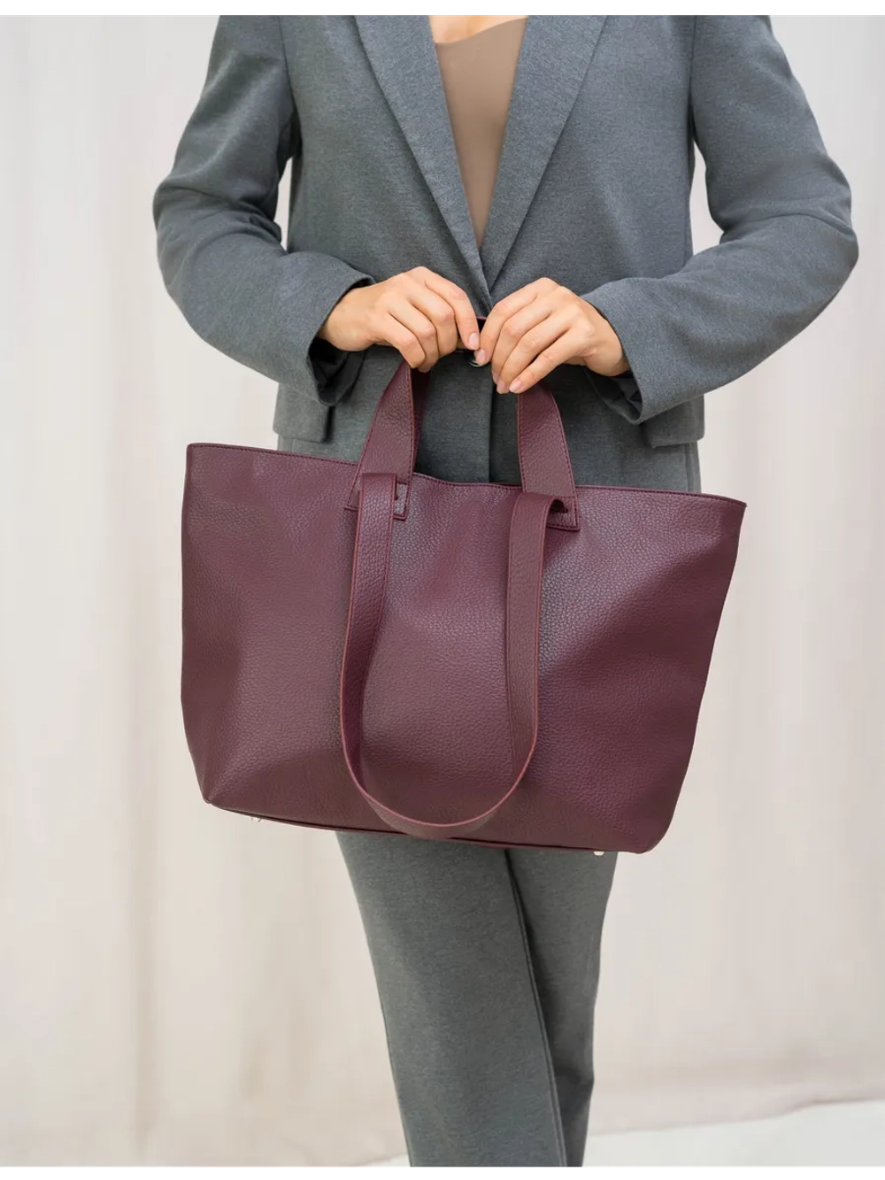 сумка большая через плечо шоппер