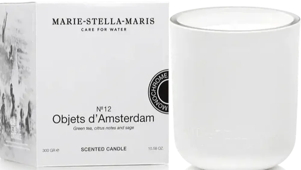 Marie-Stella-Maris Candle Objets d'Amsterdam Refillable Scented 300 g