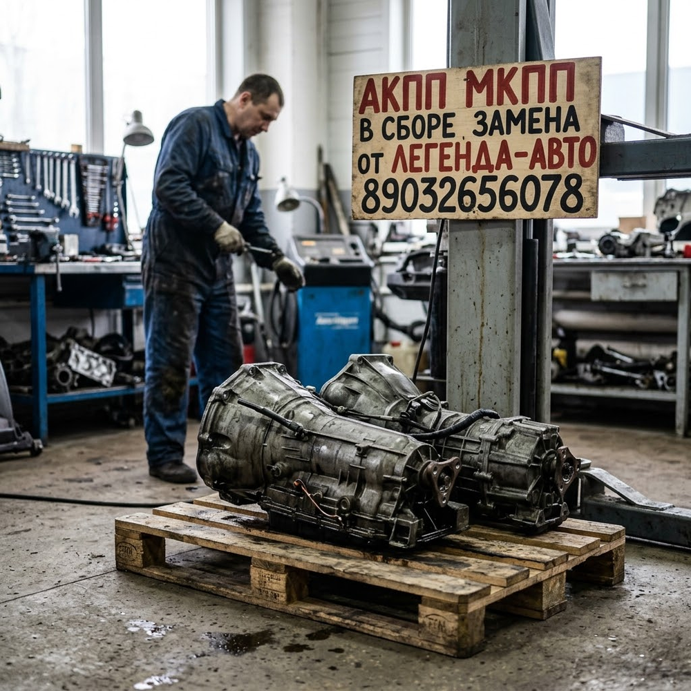 АКПП/МКПП в сборе замена