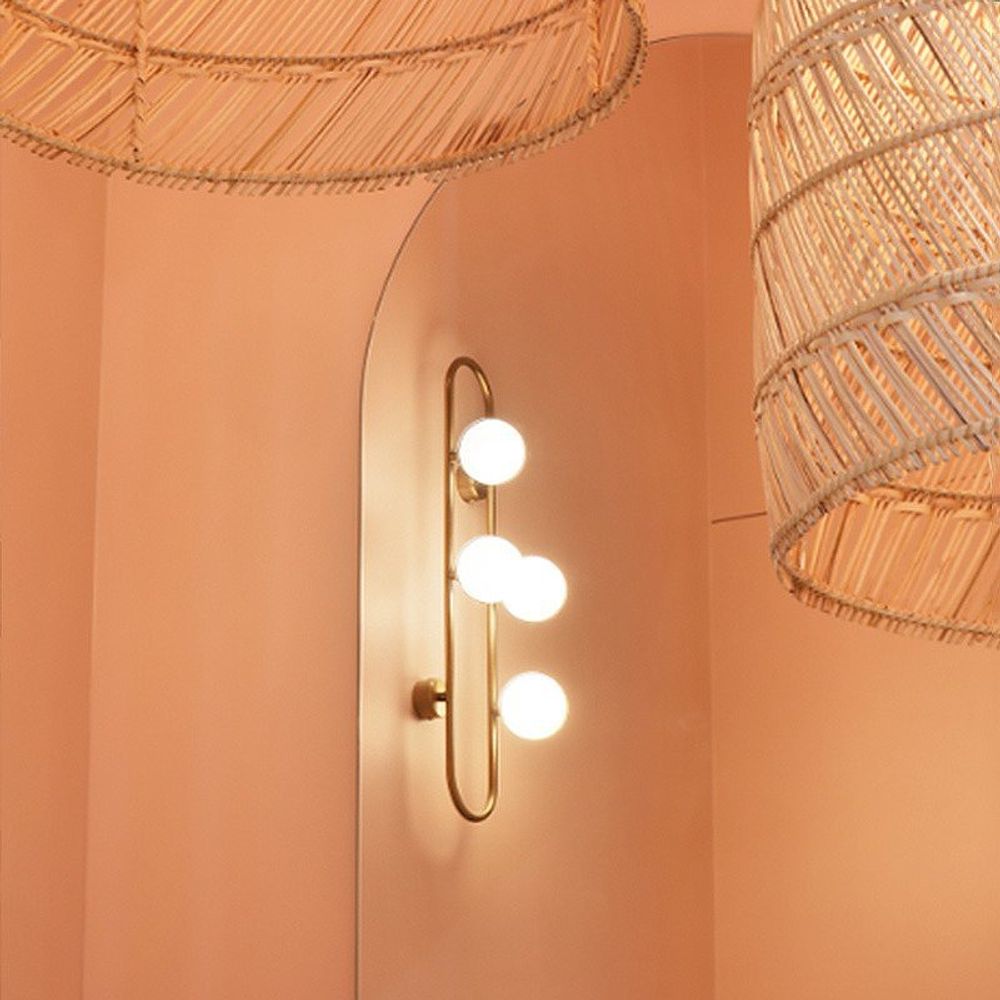 Настенное Бра Hoop Wall H77 Gold By Imperiumloft