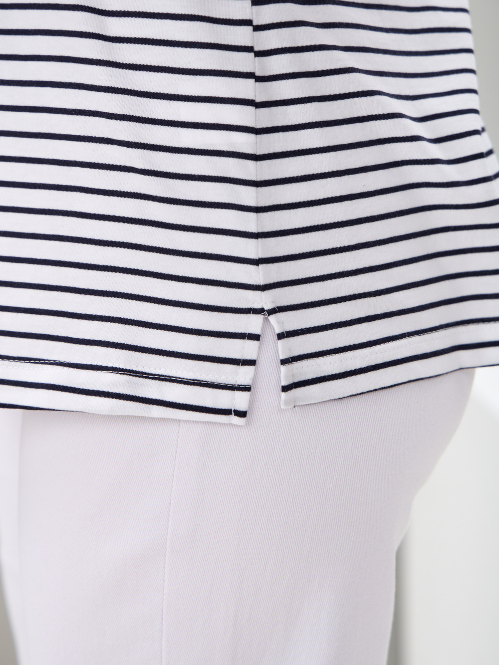 Блузка БЛк-143/белосиняя-полоса-н