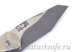 Нож GTC TGIF II with Black Timascus Clip and Backspacerфотография - 6