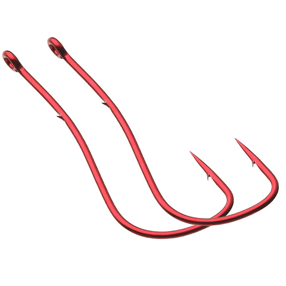 Крючок Decoy одинарный KR-25 #6 SANDWORM (в упаковке 10 штук)