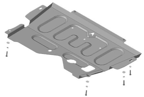 Стандартная защита Motodor Двигателя, КПП. 1,5 мм, Сталь. для Renault Logan II 2014-2022, Renault Sandero 2014-2022, Lada X-Ray 2016-2022, Renault Sandero 2008-2014, Lada Largus 2012-2022, Renault Logan 2004-2016, Nissan Almera 2012-2019, Renault Sandero Stepway 2014-2022, Renault Sandero Stepway 2009-2014 арт.51706