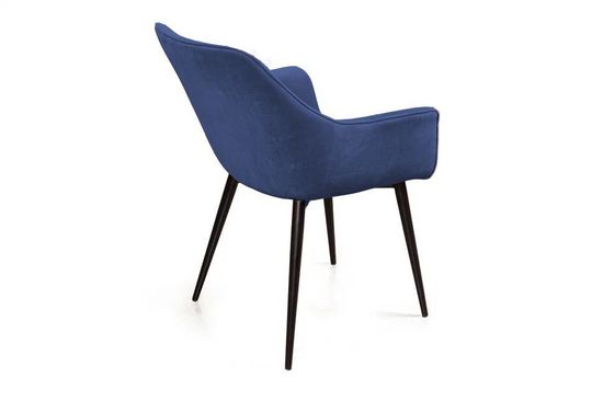 Стул Archi, бархат синий 29, опора конус