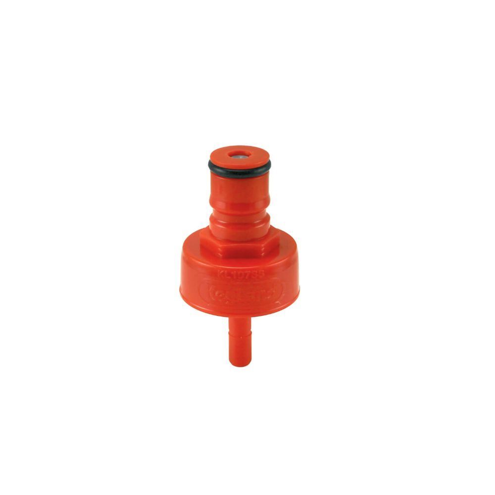 Крышка 28 мм с фитингом Ball Lock пластиковая