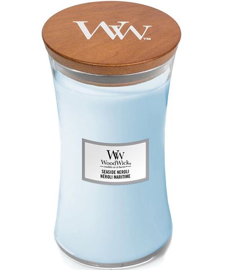 Прибрежный нероли, ароматическая свеча, WoodWick