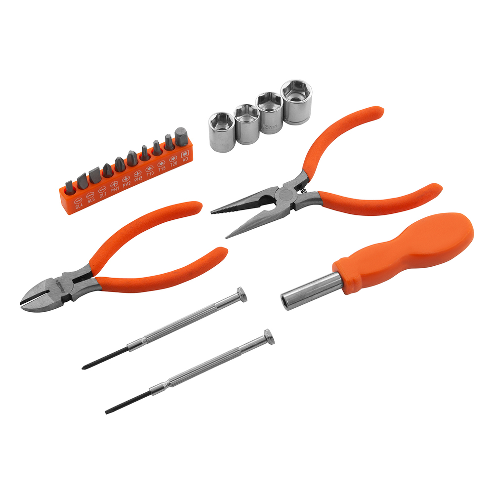 Набор инструментов бытовой, 19 предметов Sparta