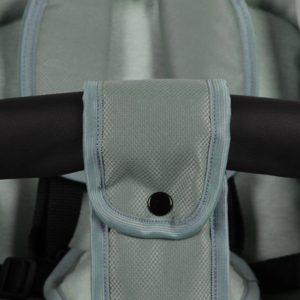 Детская коляска Indigo Barbara 21 Classic 3 в 1 с автокреслом Avionaut Cosmo Ba02 шалфей