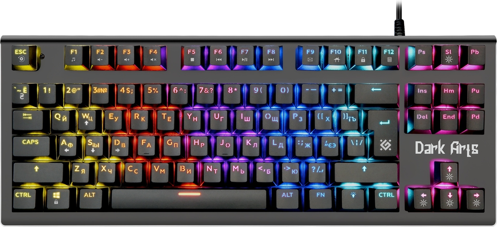 Клавиатура Defender Dark Arts GK-375 черный