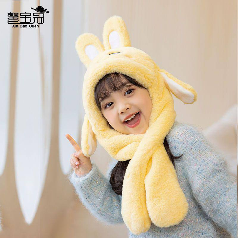 Детская шапка-шарф