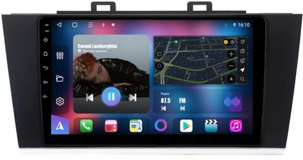 Магнитола для Subaru Outback / Legacy 2014-2019 - FarCar BM557M на Android 13, QLED, TS10, 4Гб+32Гб, CarPlay, 4G SIM-слот