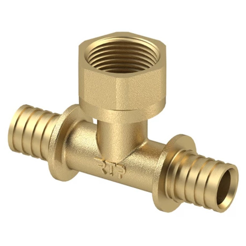 Тройник переходной ВР 20х1/2х20 латунь акс.