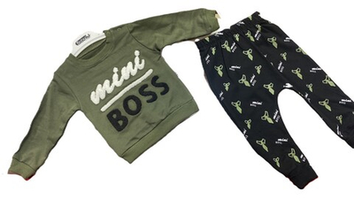 Комплект на мальчика турецкий из хлопка на рост 68 см