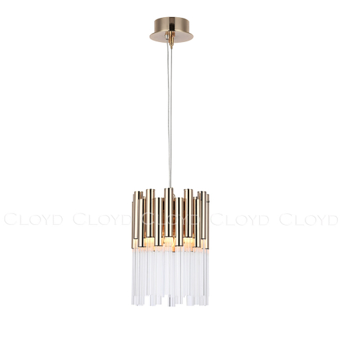 Подвесной светильник Cloyd MASSOLIT P4 / Ø25 см - золото (арт.11512)